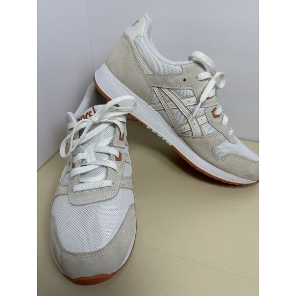 ASICS Tiger Women's Lyte Classic Shoes White Orange Size 11 - Picture 1 of 10